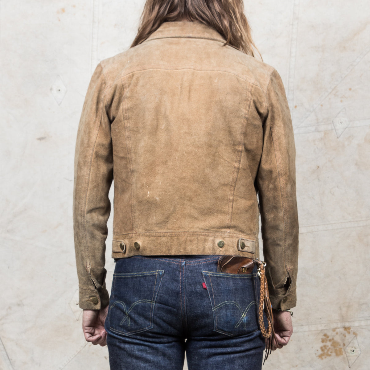 Vintage Lee Riders Rough-out Leather Jacket