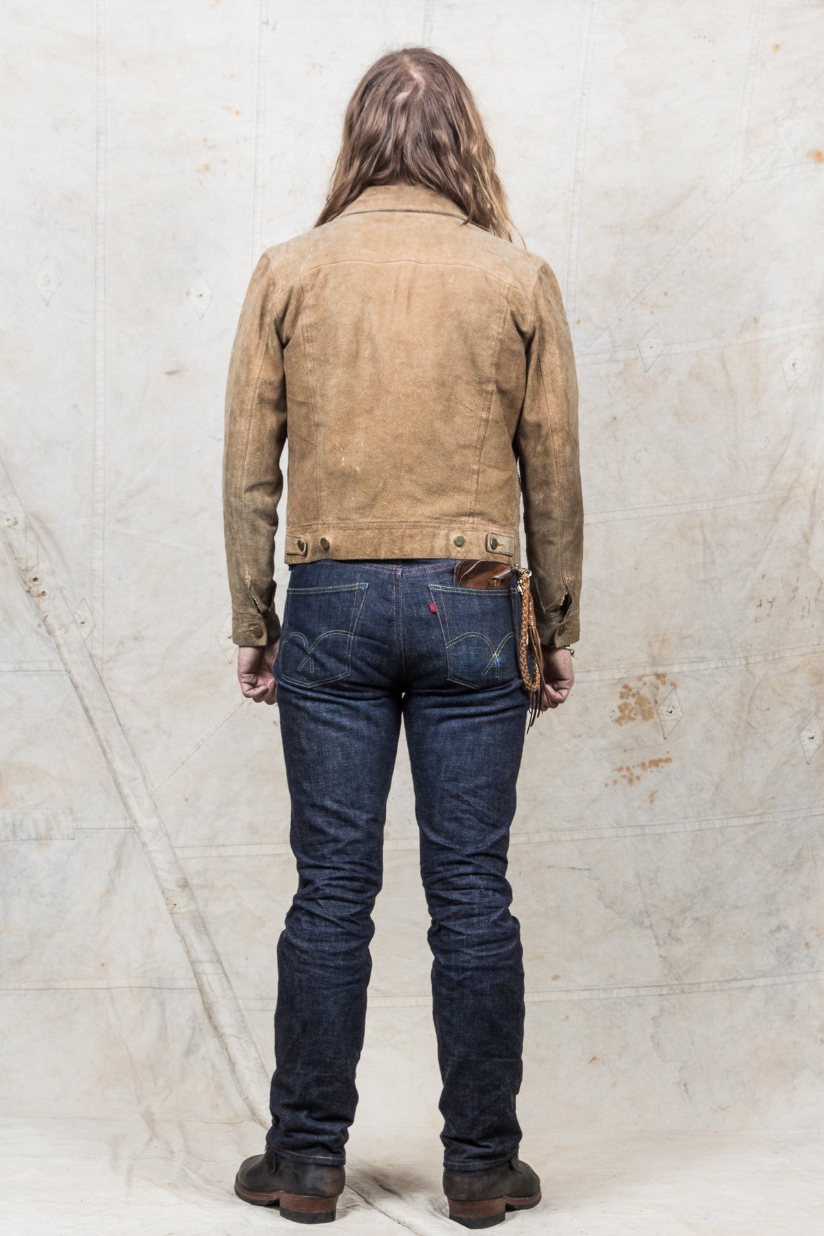 Vintage Lee Riders Rough-out Leather Jacket