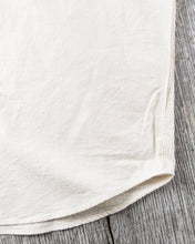 Sugar Cane & Co. Short Sleeve White Chambray Work Shirt