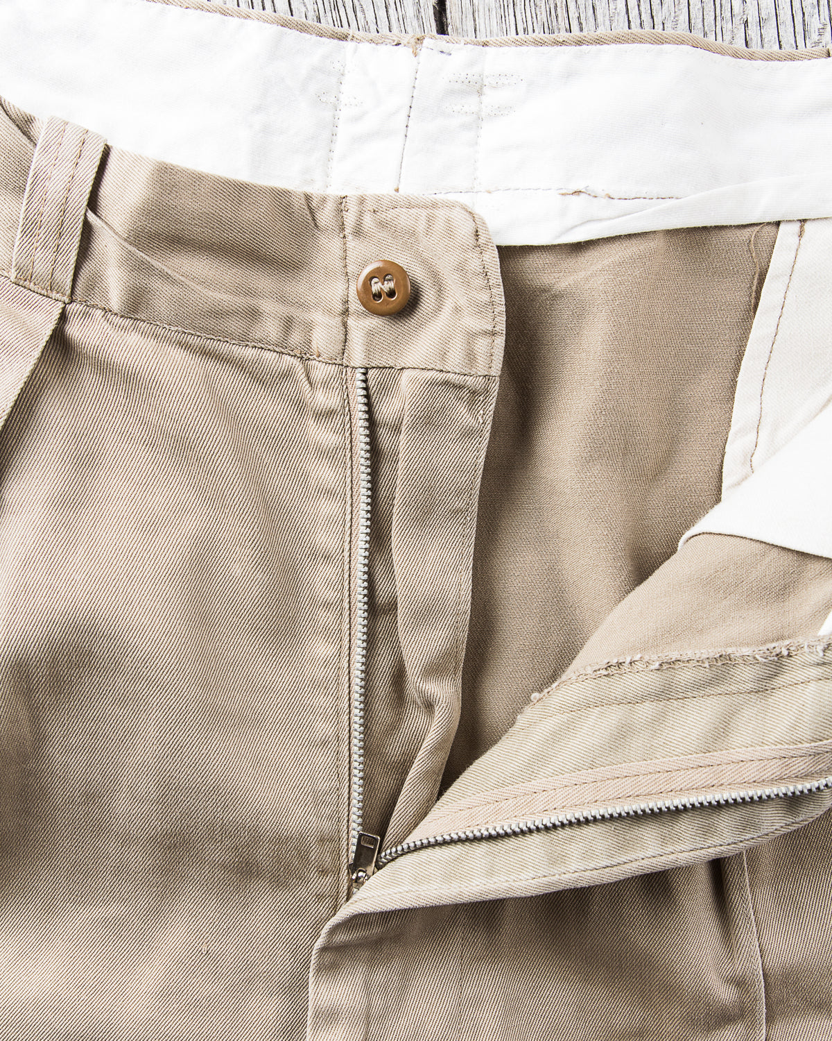 Vintage 50's US Army Khaki Cotton Shorts