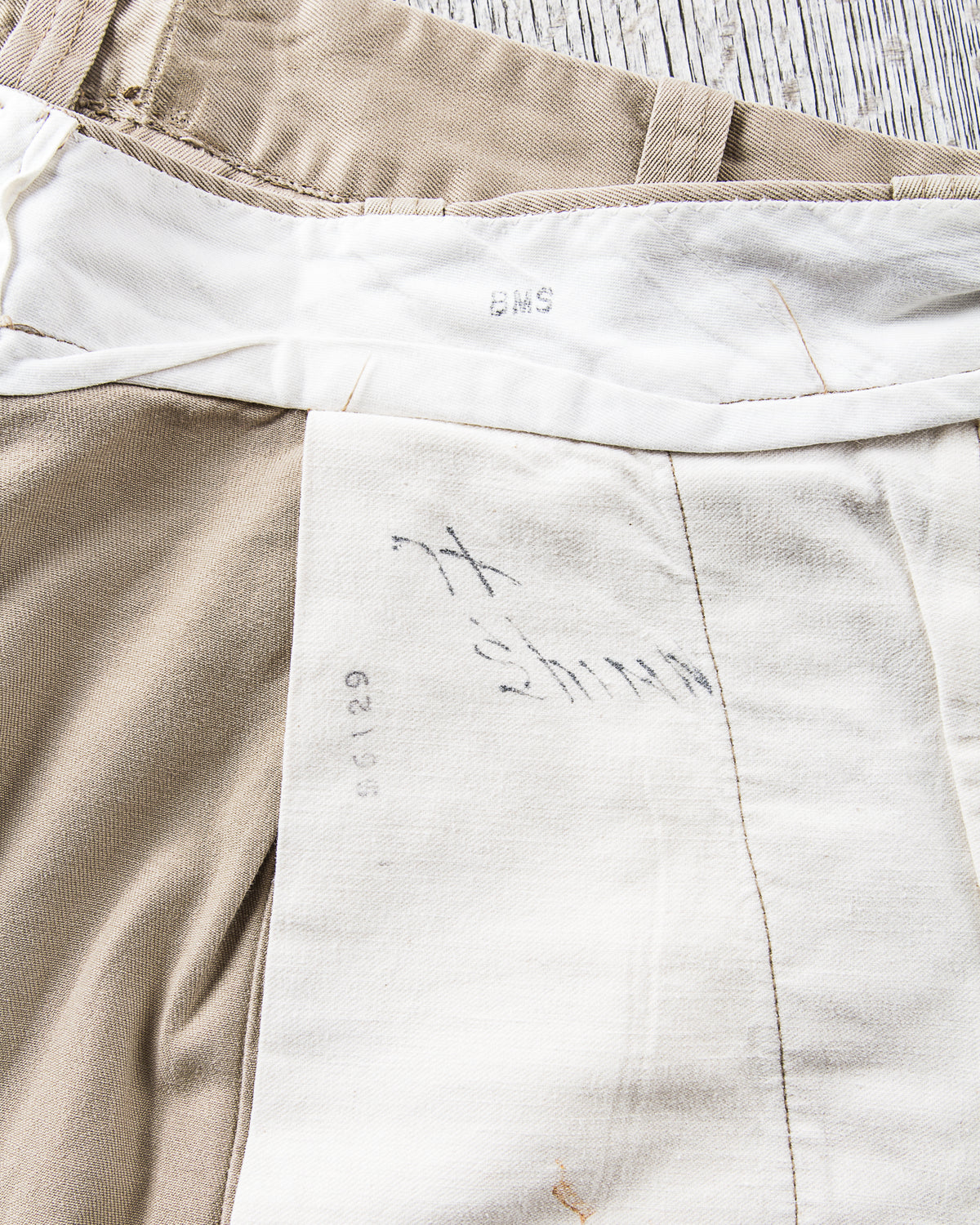 Vintage 50's US Army Khaki Cotton Shorts