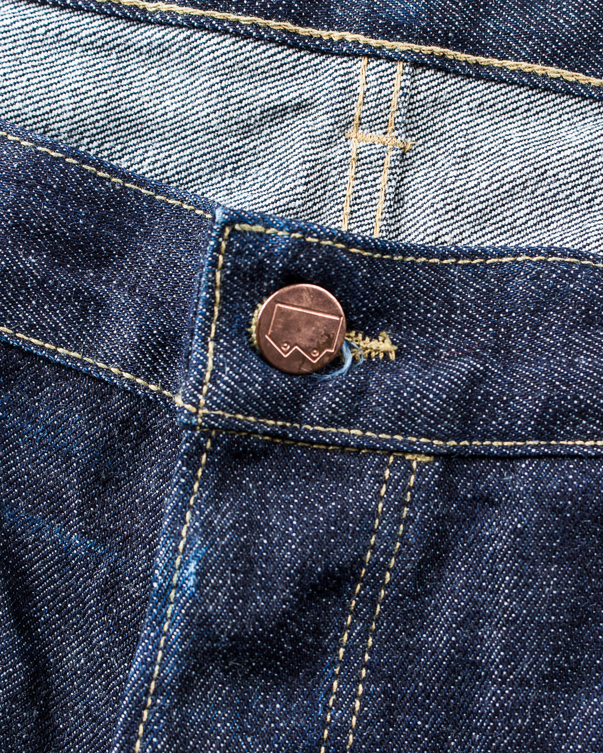 Second Hand Black Horse Lane NW1 Relaxed Straight Indigo 16.25 oz Japanese Selvedge Jeans