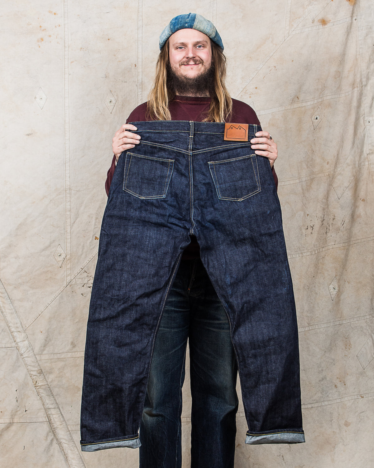 Second Hand Black Horse Lane NW1 Relaxed Straight Indigo 16.25 oz Japanese Selvedge Jeans