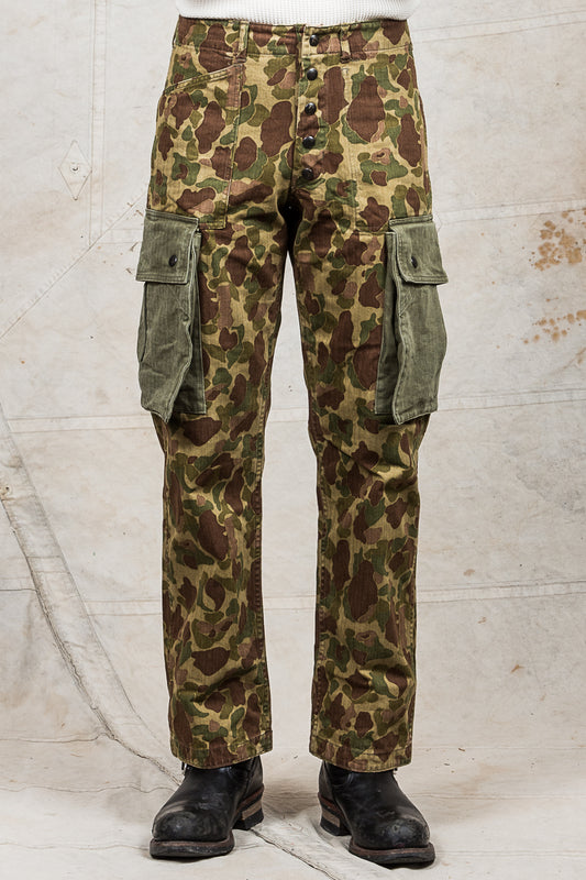 Buzz Rickson's Frog Skin Camo Reversible Trousers