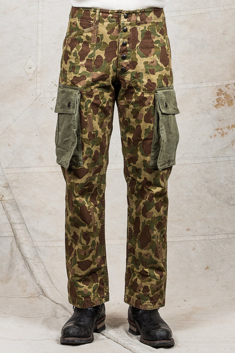 Buzz Rickson's Frog Skin Camo Reversible Trousers