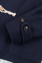 Buzz Rickson's Short Wool Duffle Coat Navy