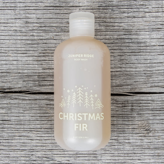 Juniper Ridge Organic Body Wash Christmas Fir 8oz