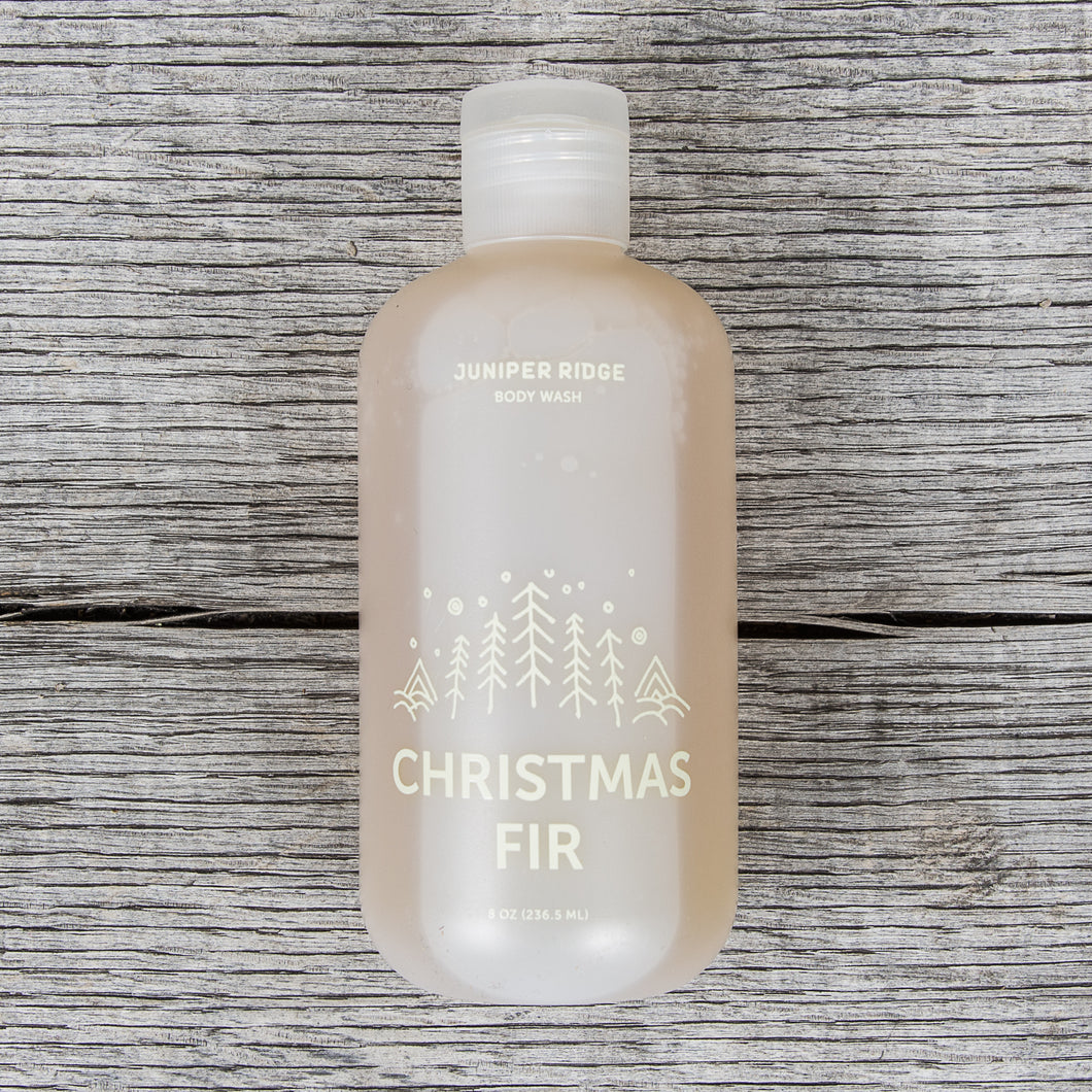 Juniper Ridge Organic Body Wash Christmas Fir 8oz