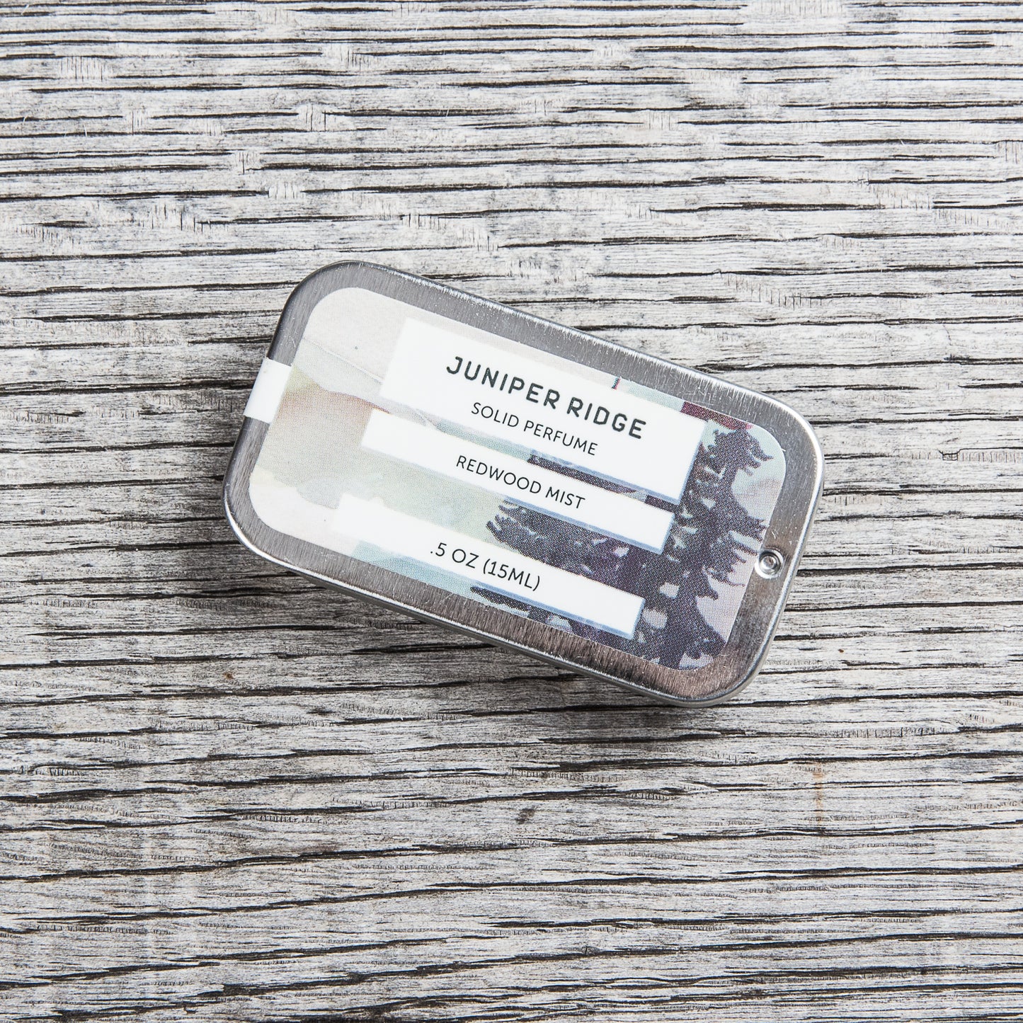 Juniper Ridge Organic Solid Perfume Redwood Mist 5oz