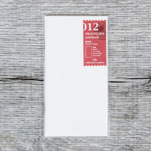 Traveler's Company #012 Regular Notebook Refill Sketch Paper