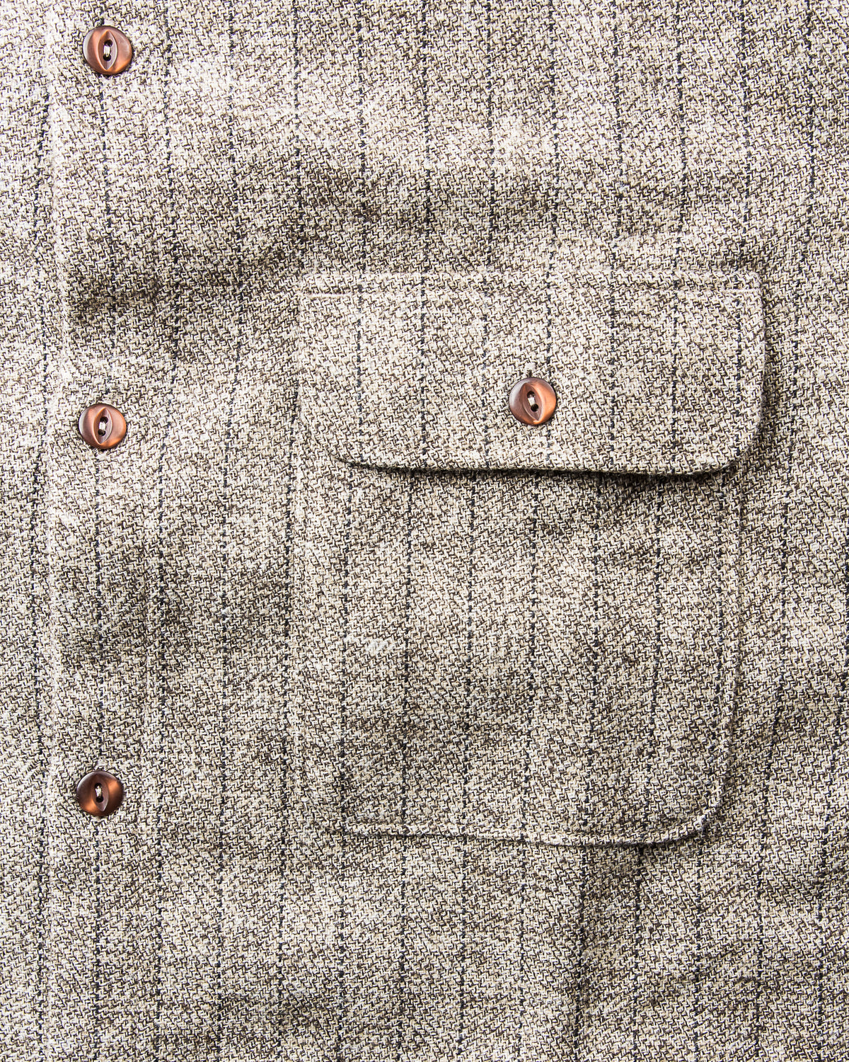 Indigofera Webster Shirt Low Twist Stripe