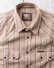Indigofera Dollard Shirt Linen / Cotton Stripe