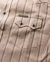 Indigofera Dollard Shirt Linen / Cotton Stripe