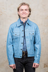Second Hand Levi's Vintage Clothing 70505 Bright Blue Denim Jacket