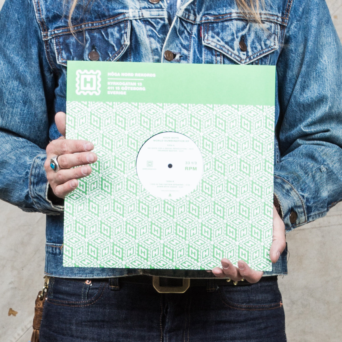 Höga Nord Rekords High Boys - World Dumbination EP (12")