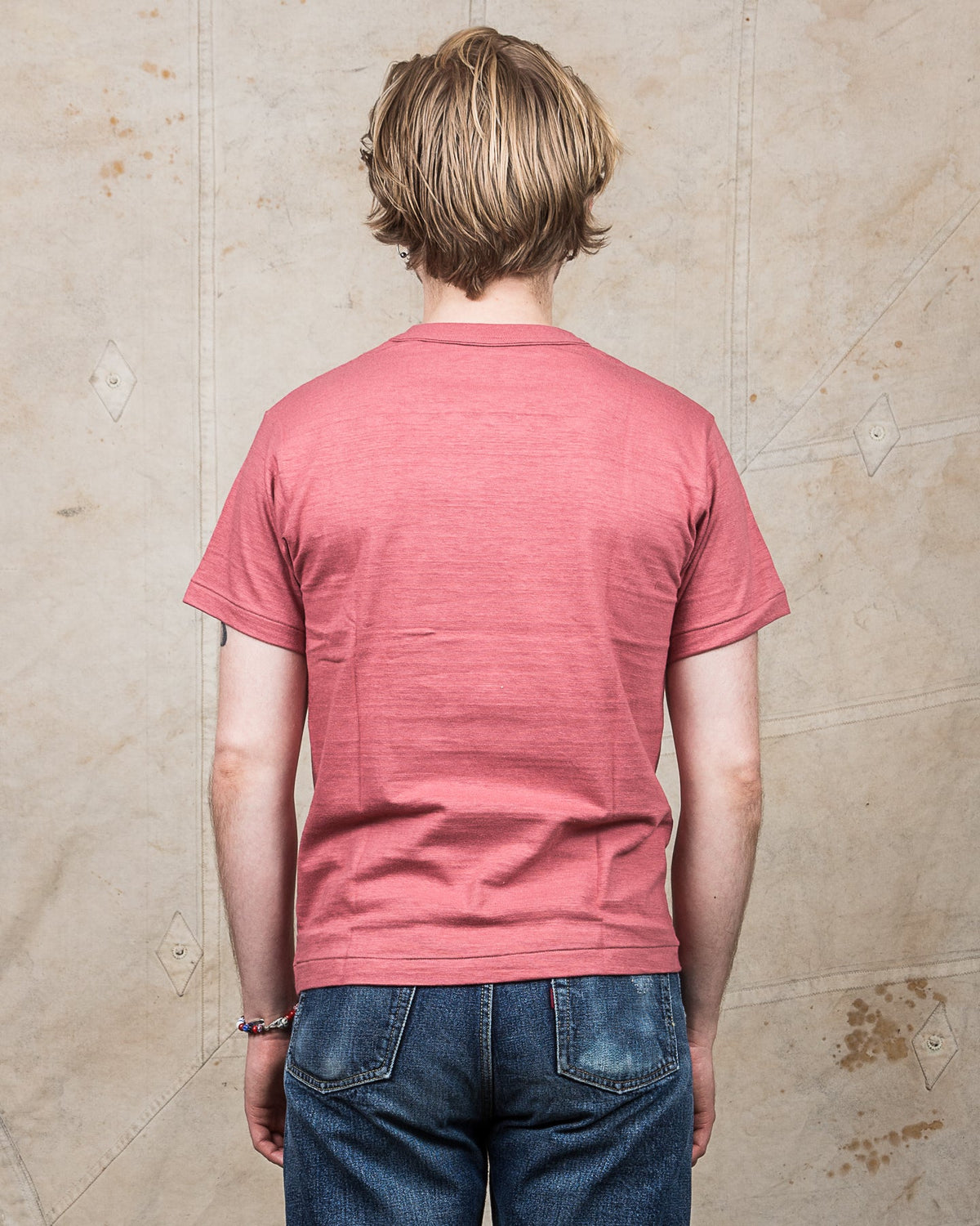 Warehouse & Co. Lot 4601 Pocket T-shirt Faded Red