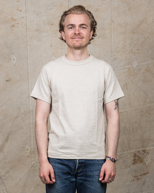 Warehouse & Co. Lot 4601 Plain T-shirt Oatmeal