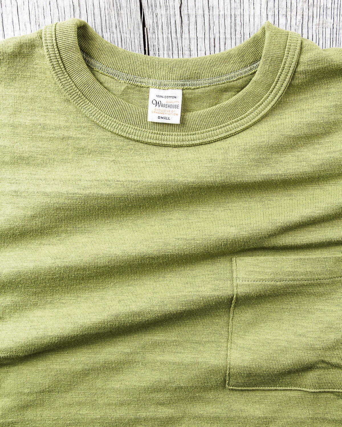 Warehouse & Co. Lot 4601 Pocket T-shirt Grass Green