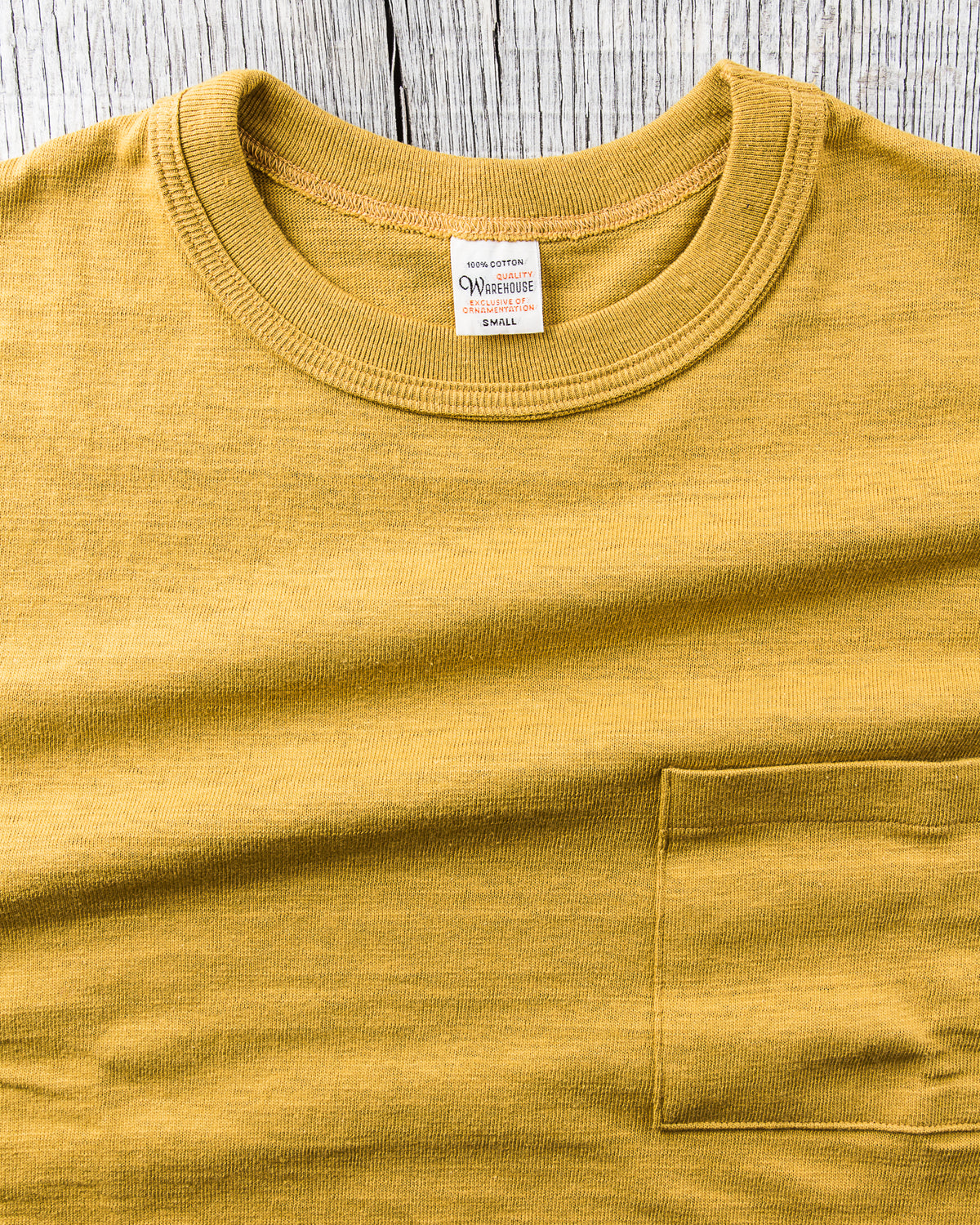 Warehouse & Co. Lot 4601 Pocket T-shirt Mustard