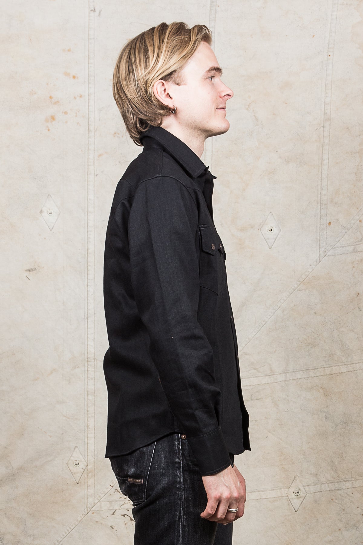 Indigofera Ryman Kochi 8oz Black Denim