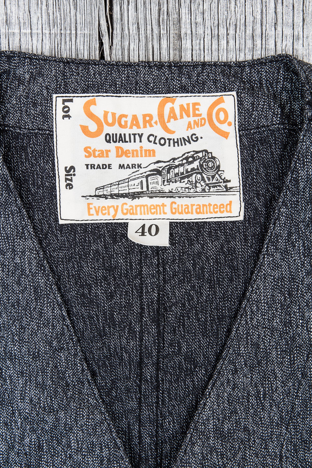 Sugar Cane & Co. Cotton Covert Work Vest