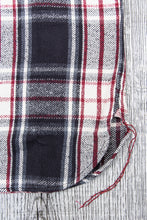 Sugar Cane & Co Twill Check Flannel Work Shirt Black