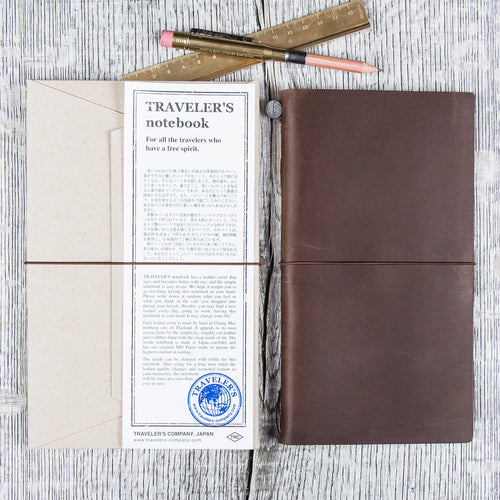 Traveler’s Company Notebook Regular Brown