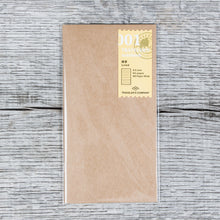 Traveler’s Company #001 Regular Notebook Refill Lined Paper