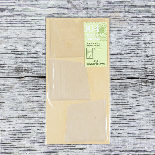 Traveler’s Company #004 Notebook Pocket Stickers