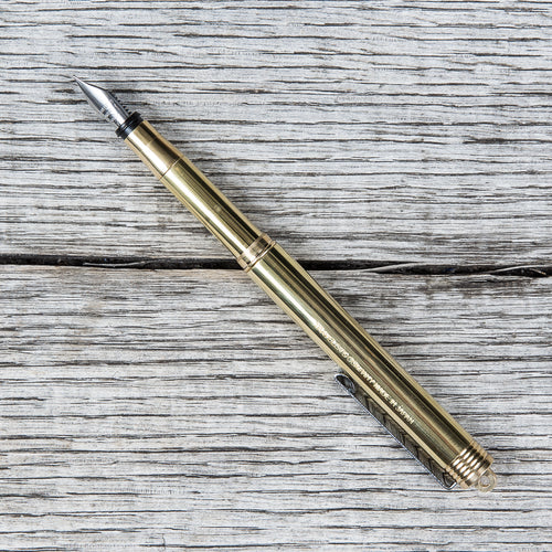 Traveler’s Company Fountain Pen Solid Brass