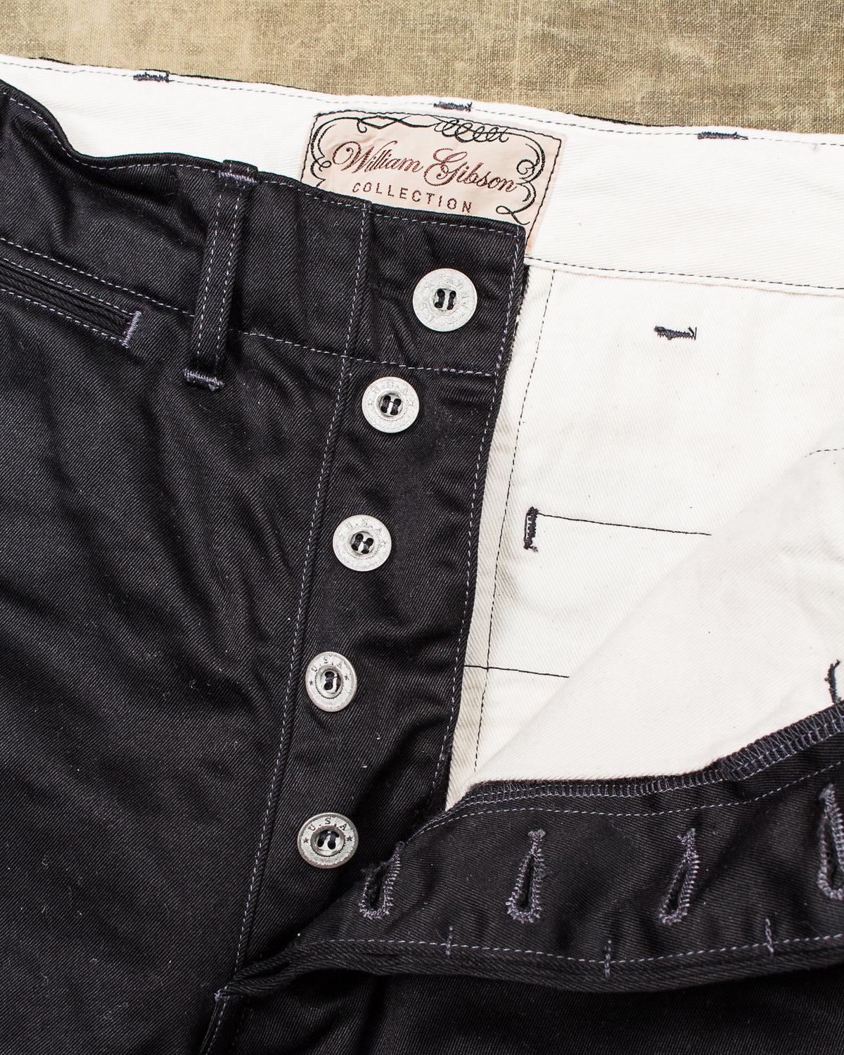 Second Hand Buzz Rickson's William Gibson Chino 1942 Model Black W29
