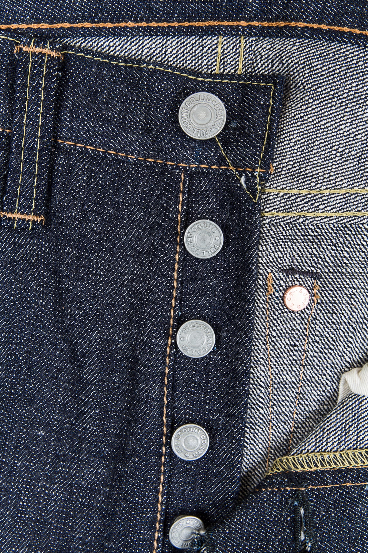 Fullcount Jeans Fit-1108R Rough Limited 13,6oz