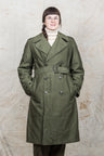 Vintage 1950s US Army Cotton Sateen Coat W/Removable Wool Liner