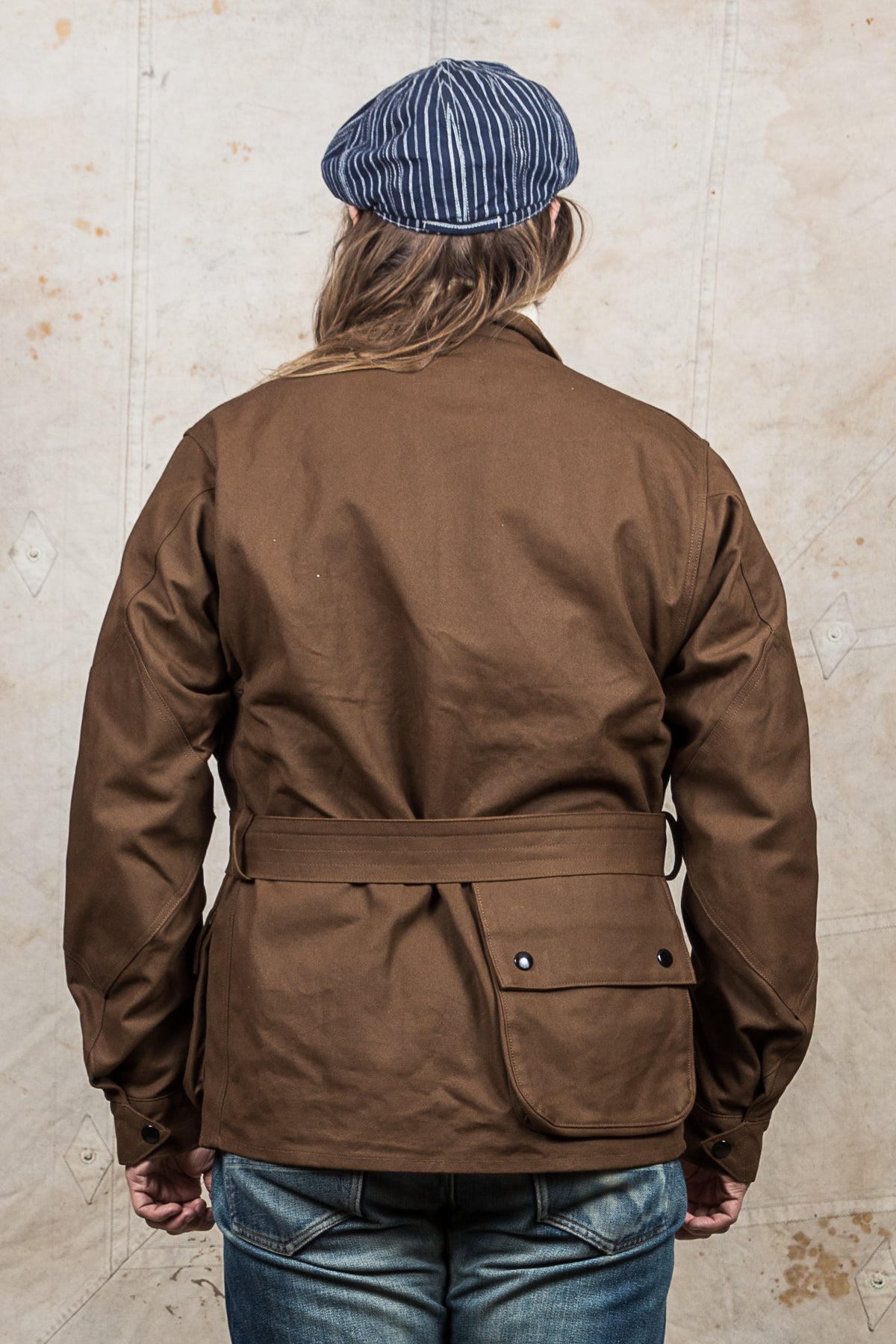 Mister Freedom Mulholland Drizzle King Jacket Brown Duck