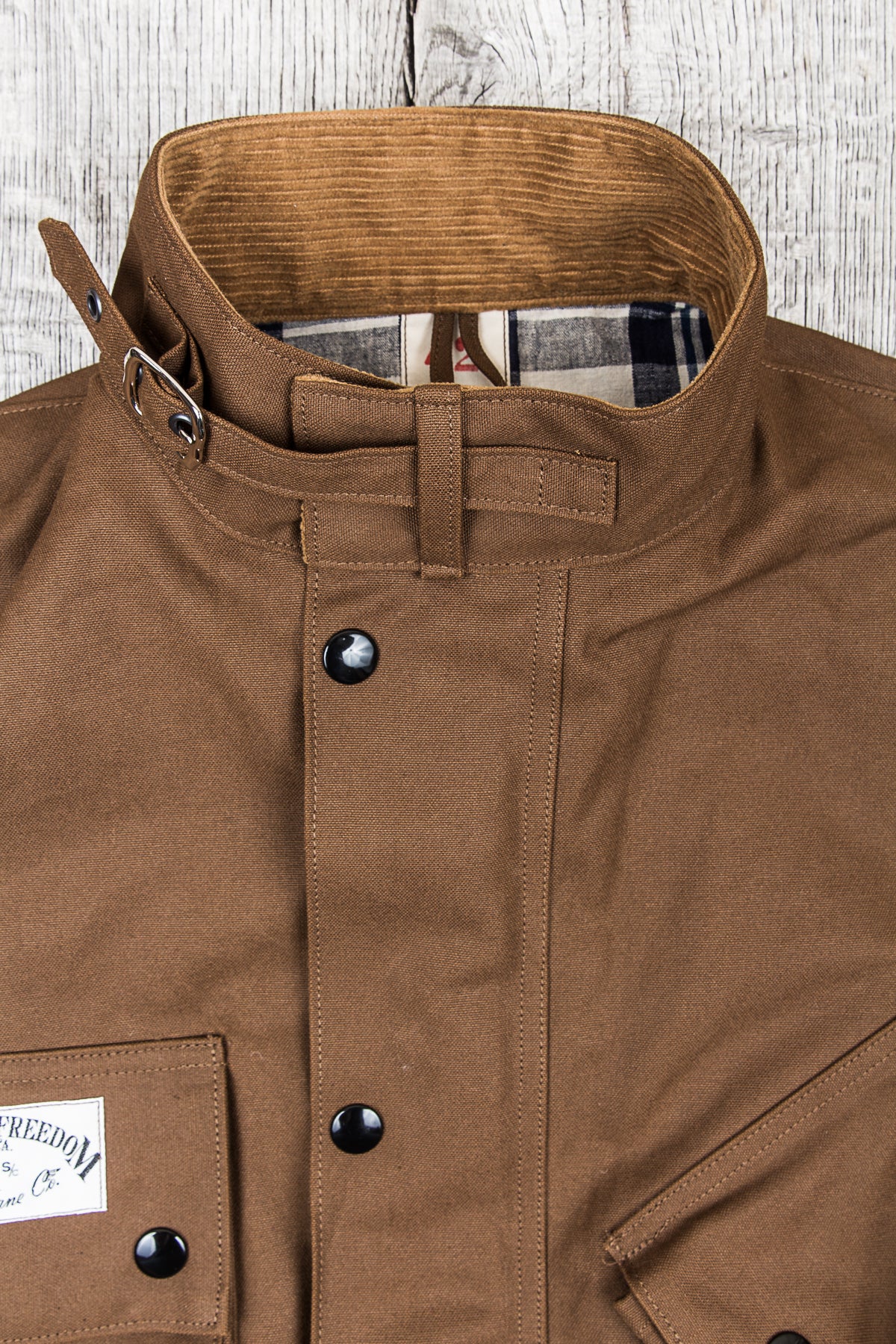 Mister Freedom Mulholland Drizzle King Jacket Brown Duck