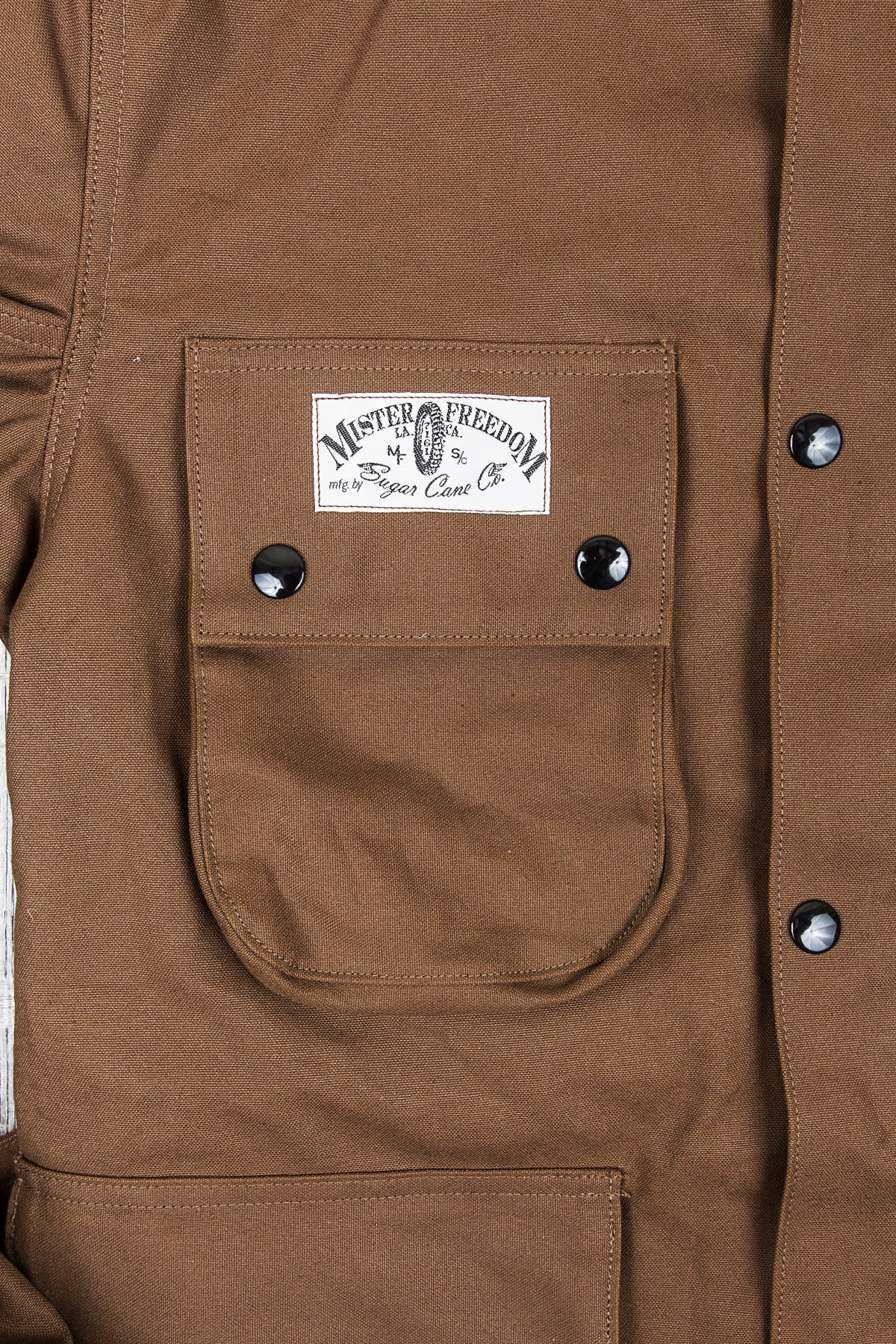Mister Freedom Mulholland Drizzle King Jacket Brown Duck