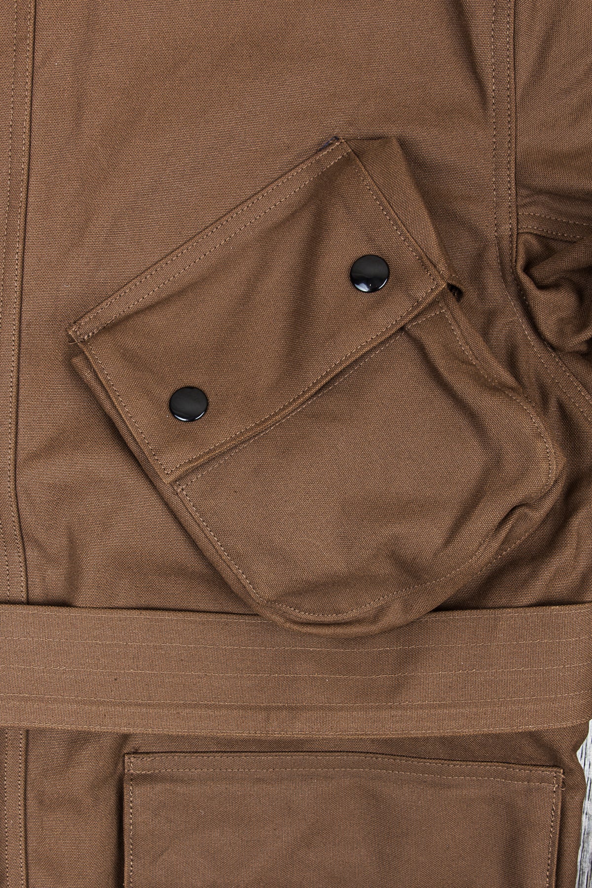 Mister Freedom Mulholland Drizzle King Jacket Brown Duck