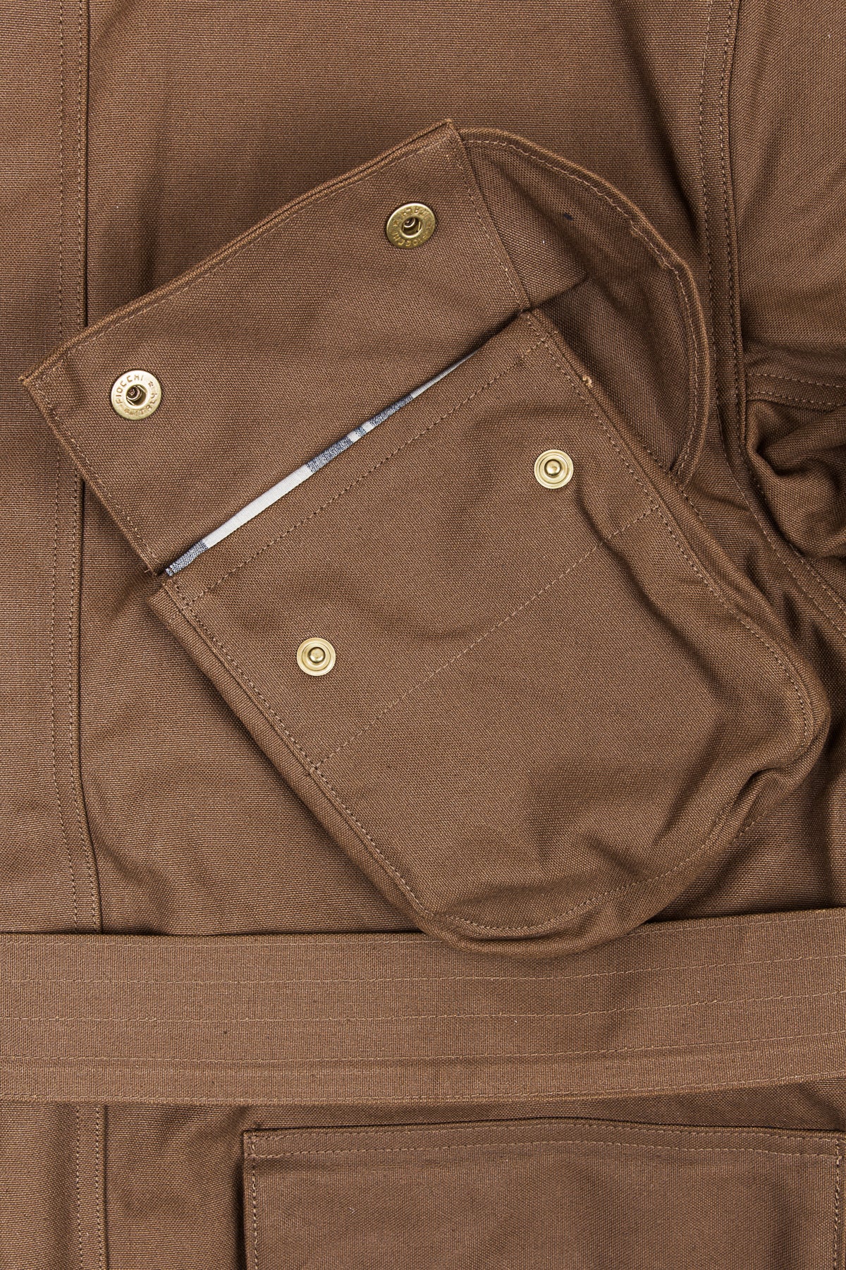 Mister Freedom Mulholland Drizzle King Jacket Brown Duck