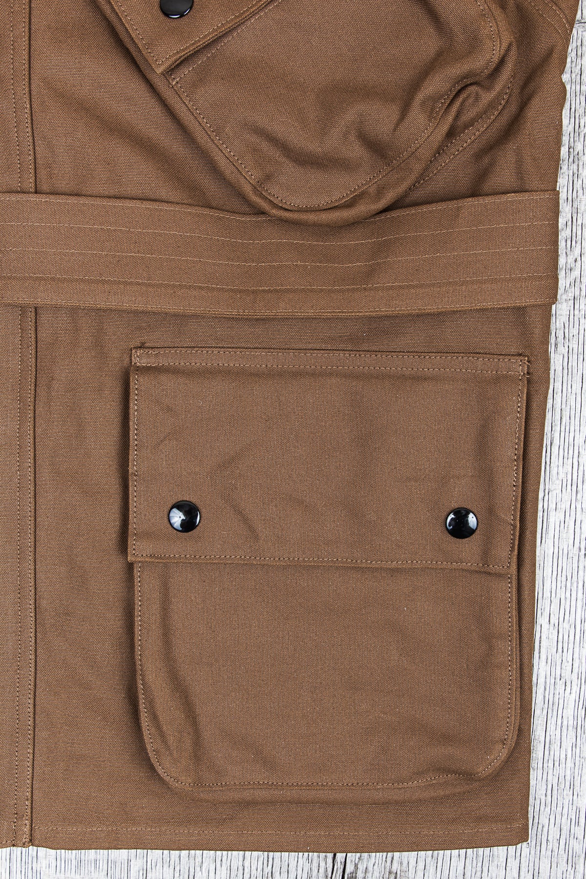 Mister Freedom Mulholland Drizzle King Jacket Brown Duck