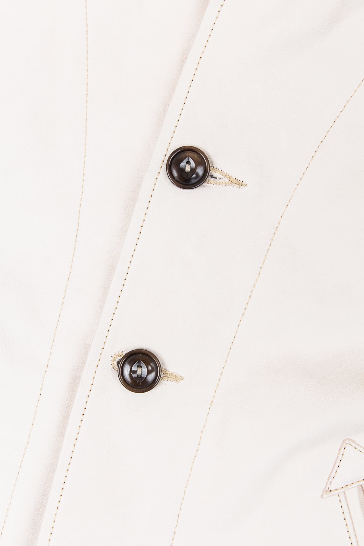 Mister Freedom Natural Campus Leather Jacket Veg Tanned