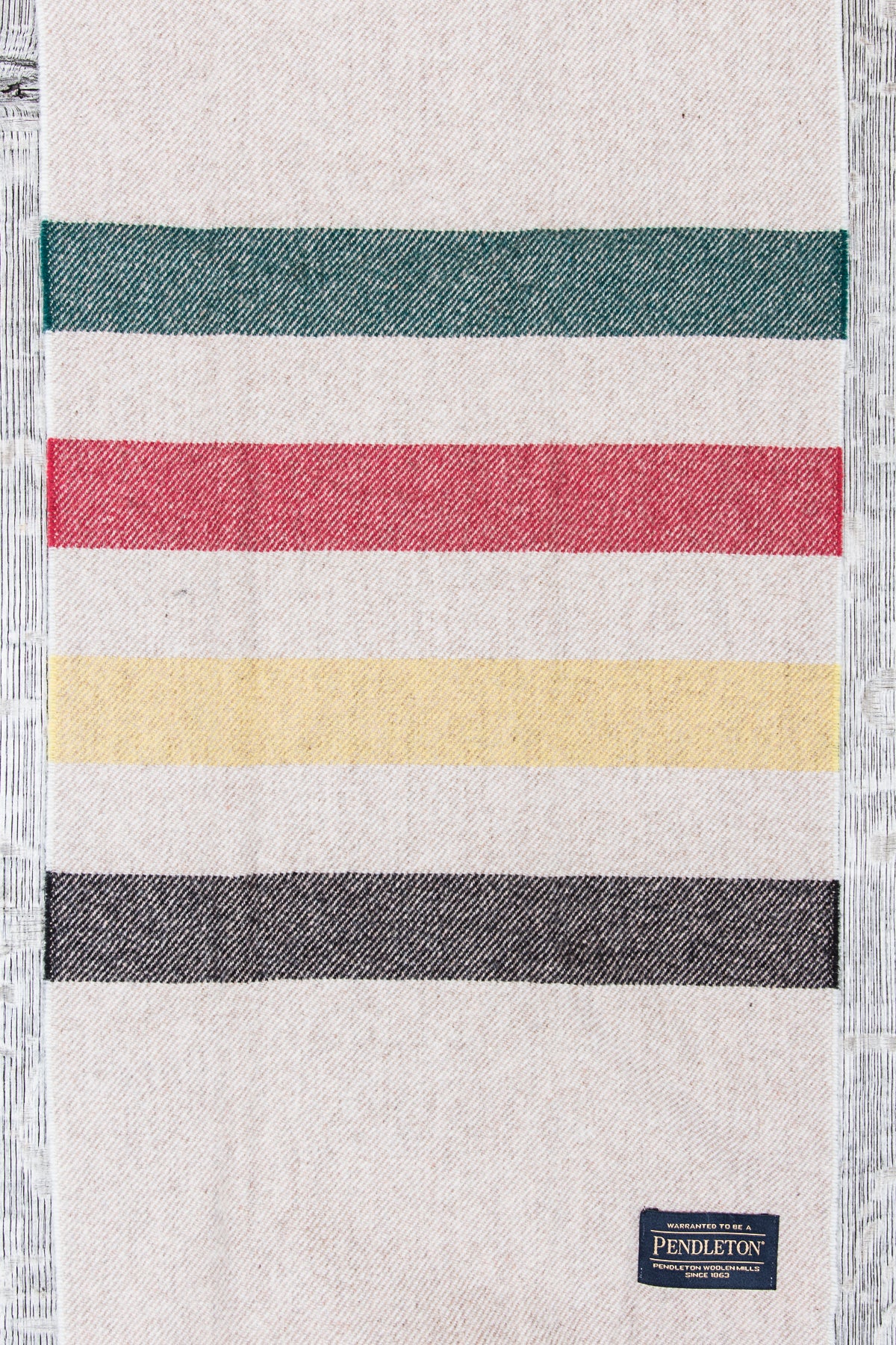 Pendleton Whisperwool Muffler Glacier Stripe