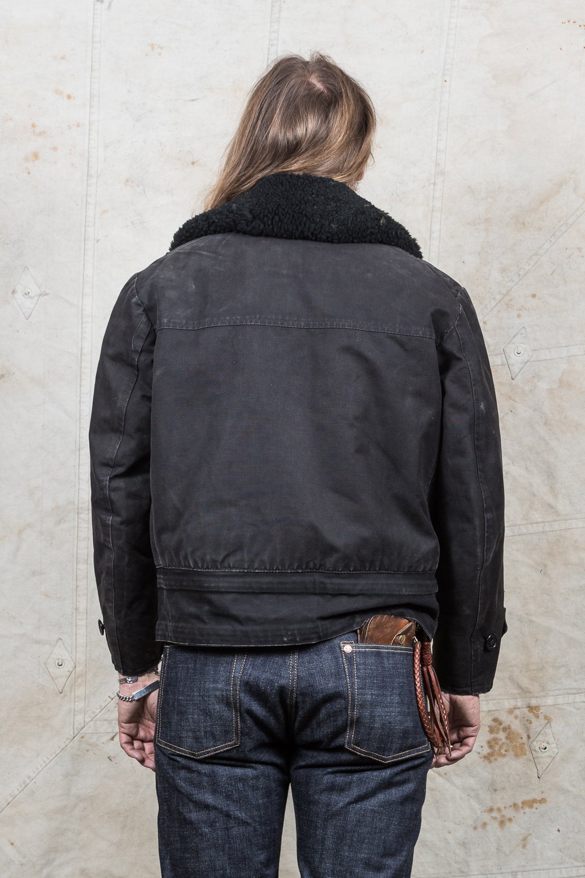 Vintage Swedish Air force Jacket "Pälsjacka m/1948"