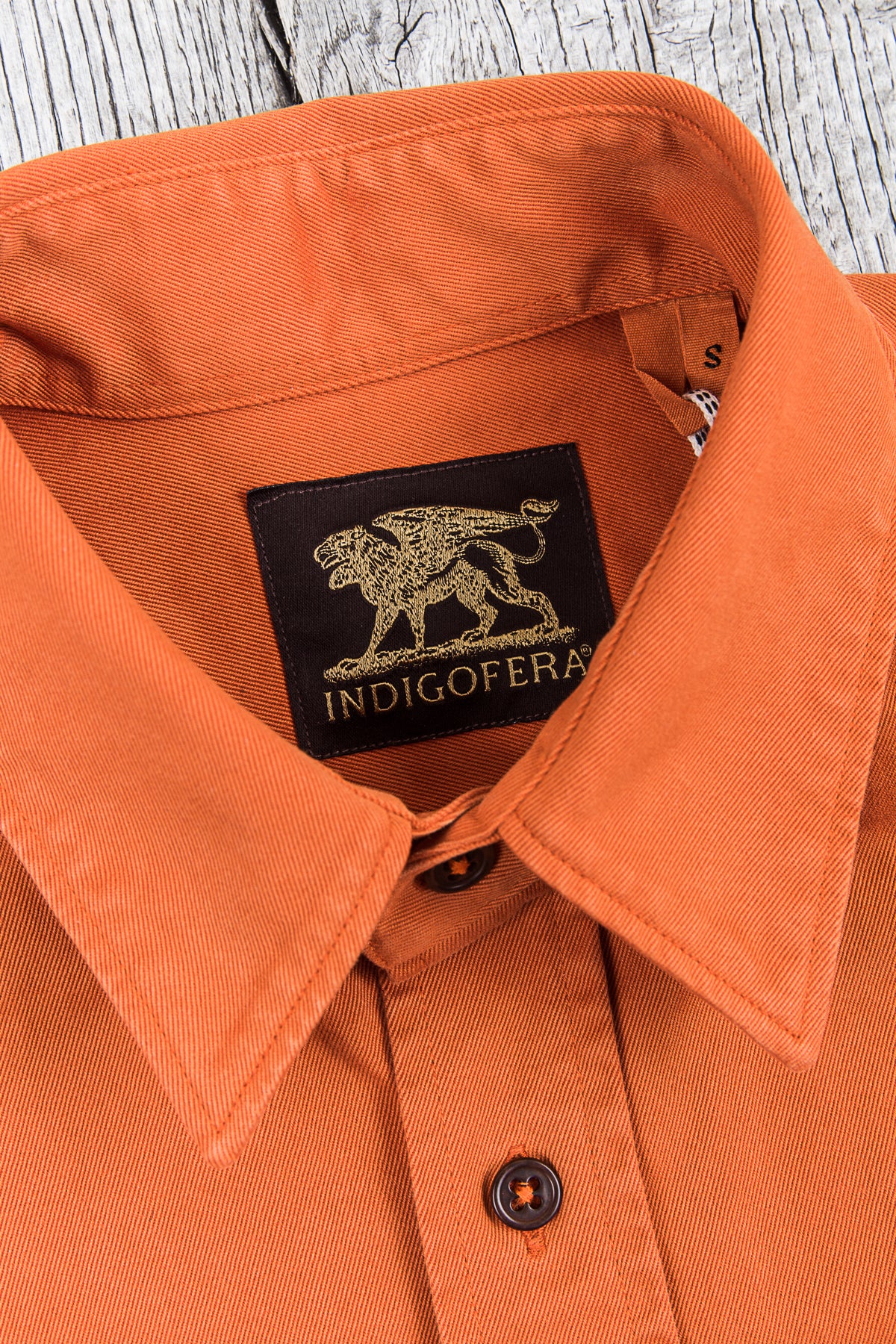 Indigofera Alamo Shirt Brick Red