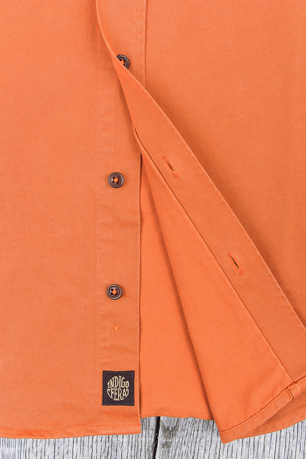 Indigofera Alamo Shirt Brick Red