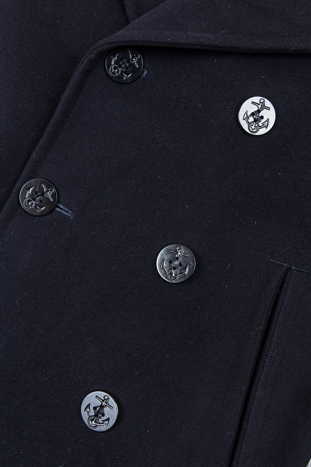 Vintage Original USN Wool Pea Coat No. 1