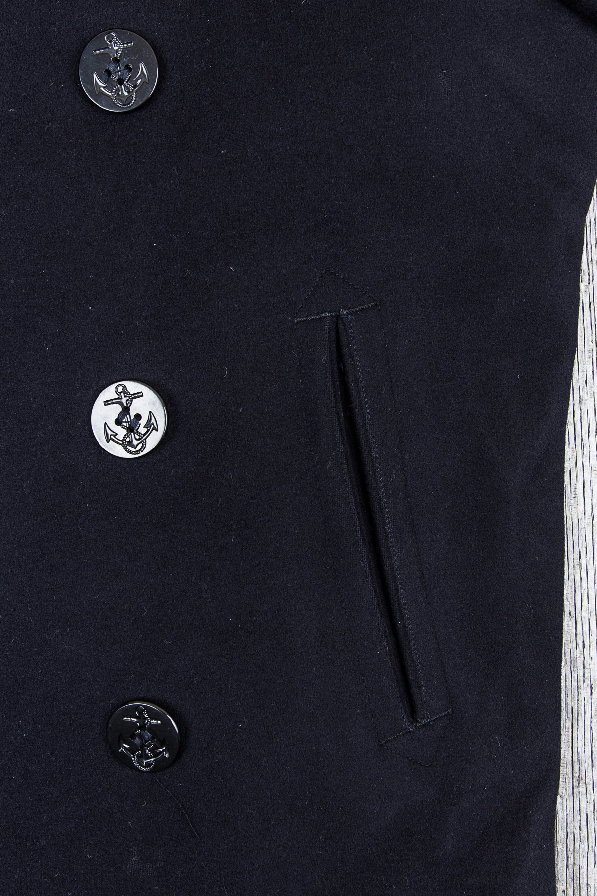 Vintage Original USN Wool Pea Coat No. 1
