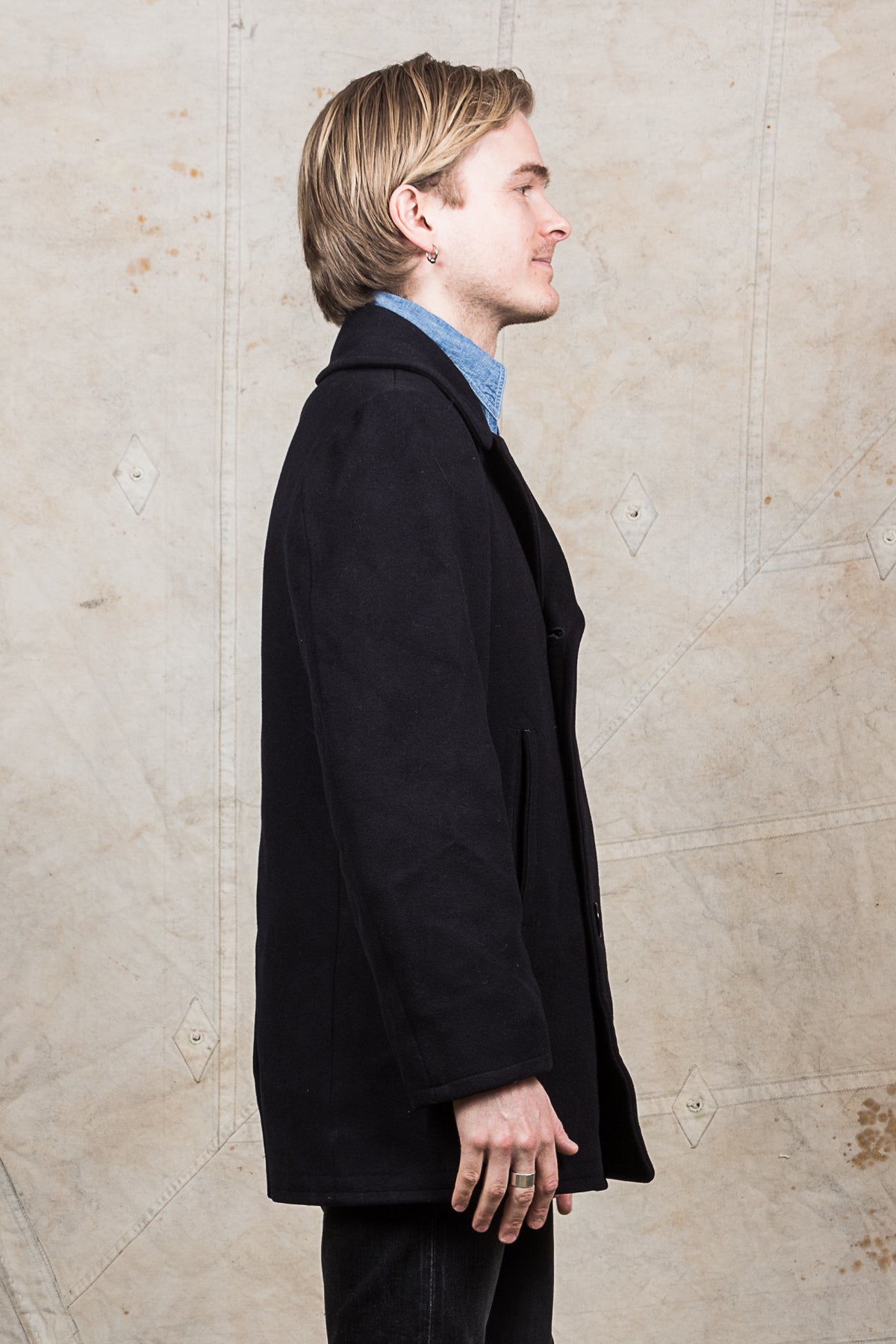 Vintage Original USN Wool Pea Coat No. 1
