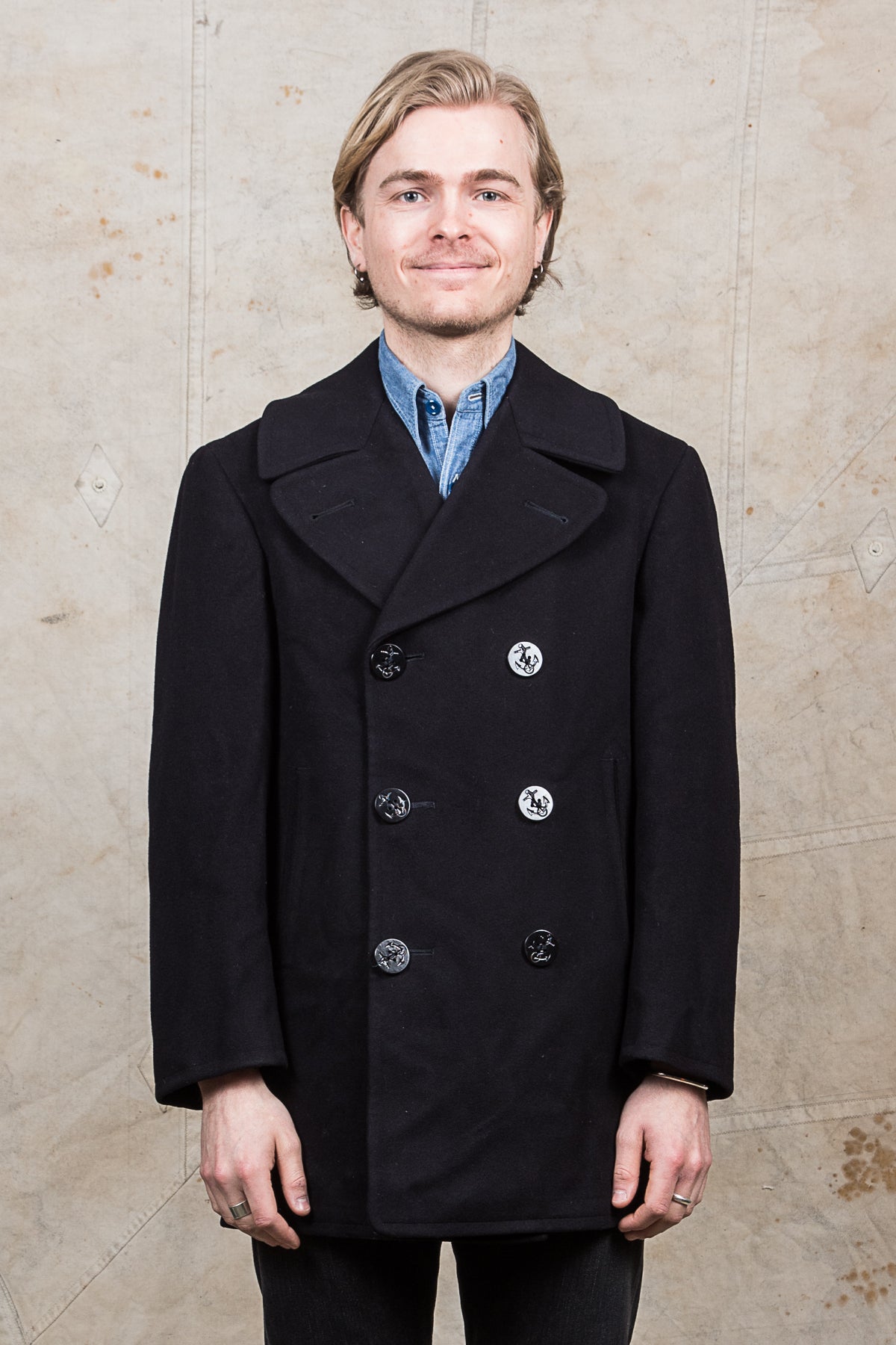 Vintage Original USN Pea Coat No. 3