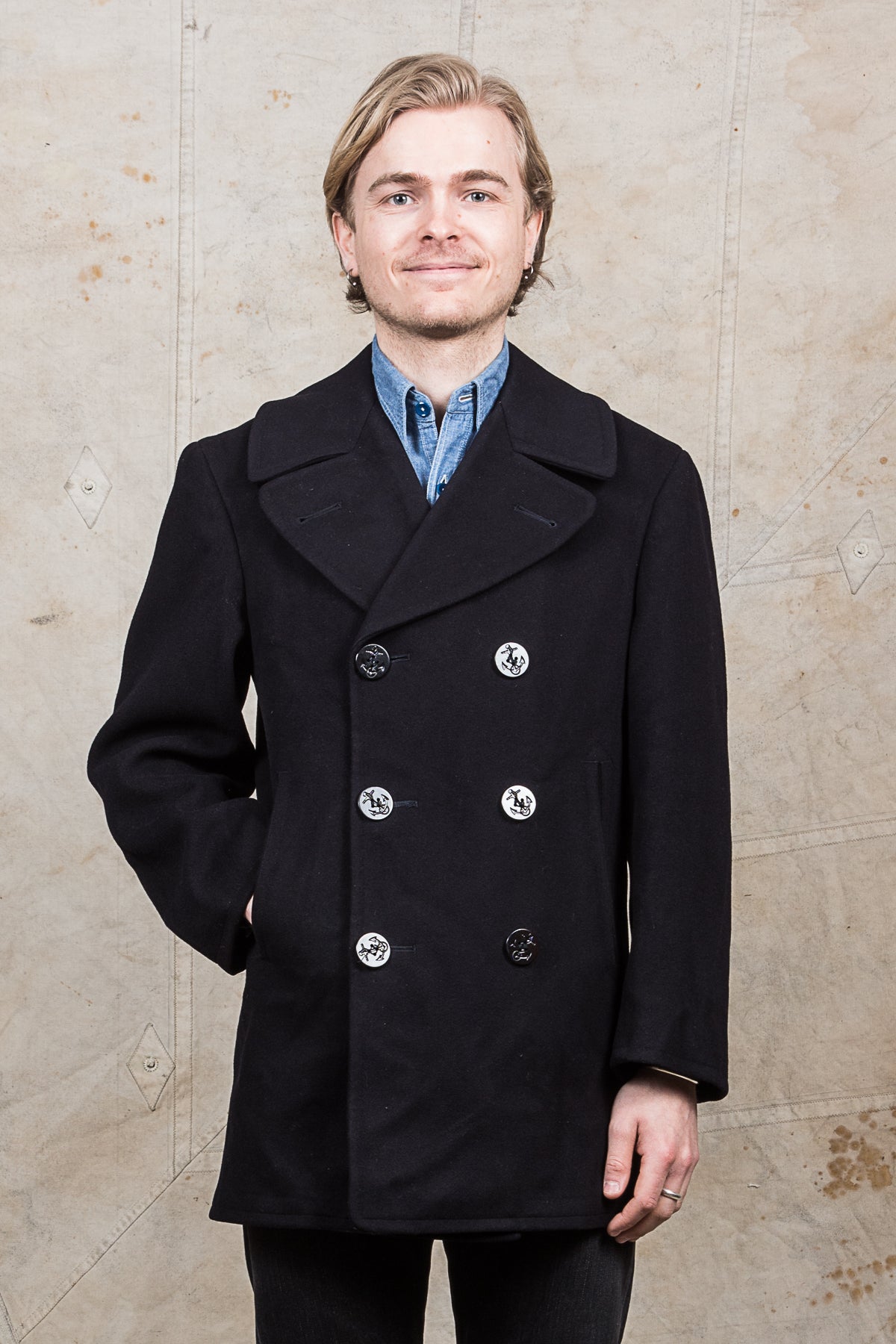 Vintage Original USN Pea Coat No. 3