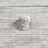 Vintage Mexican Biker Skull Souvenir Ring No. 2